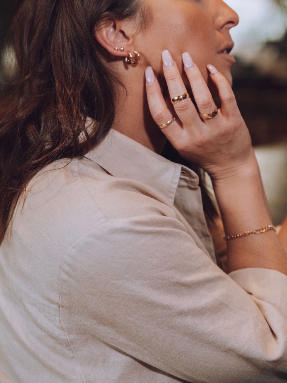 Classic Gold Hoop Earrings - 14k Small Huggies